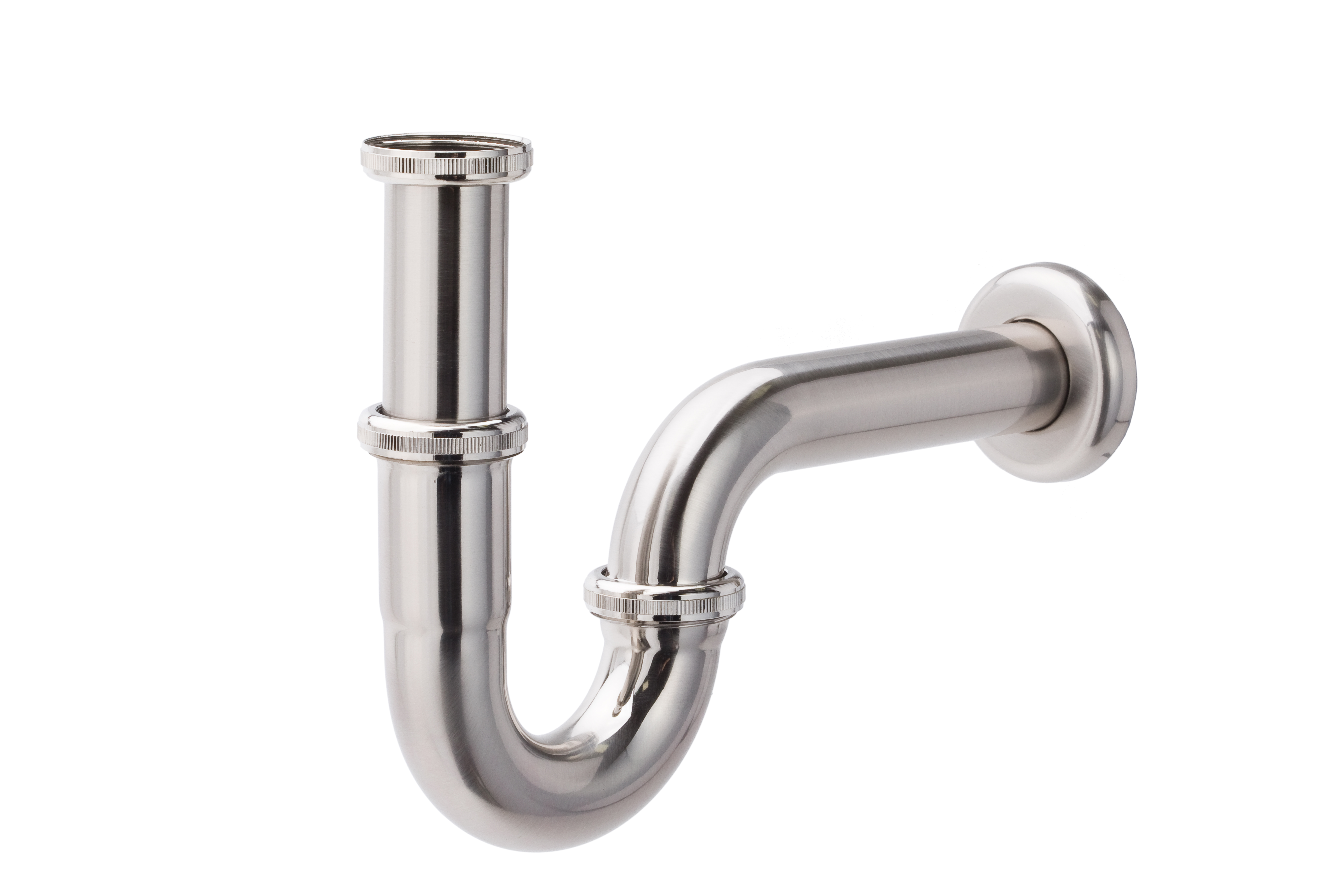 Sifoane, ventile si racorduri - Sifon lavoar tubular, din alama G1 1/4 x 32 mm, nichel periat, FDesign Kleome