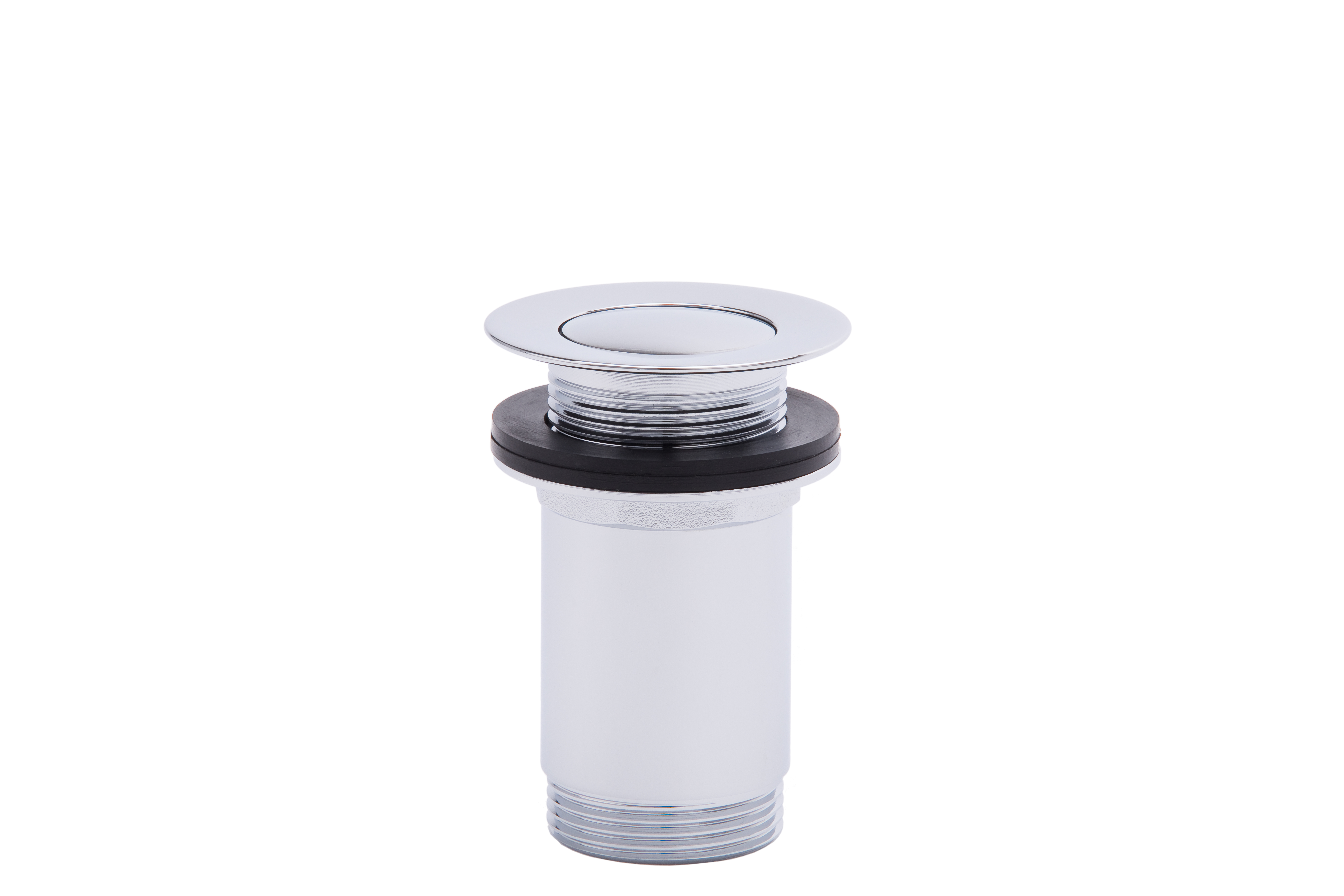 Sifoane, ventile si racorduri - Ventil lavoar click-clack Kleome fara preaplin, 1 1/4" alama, crom