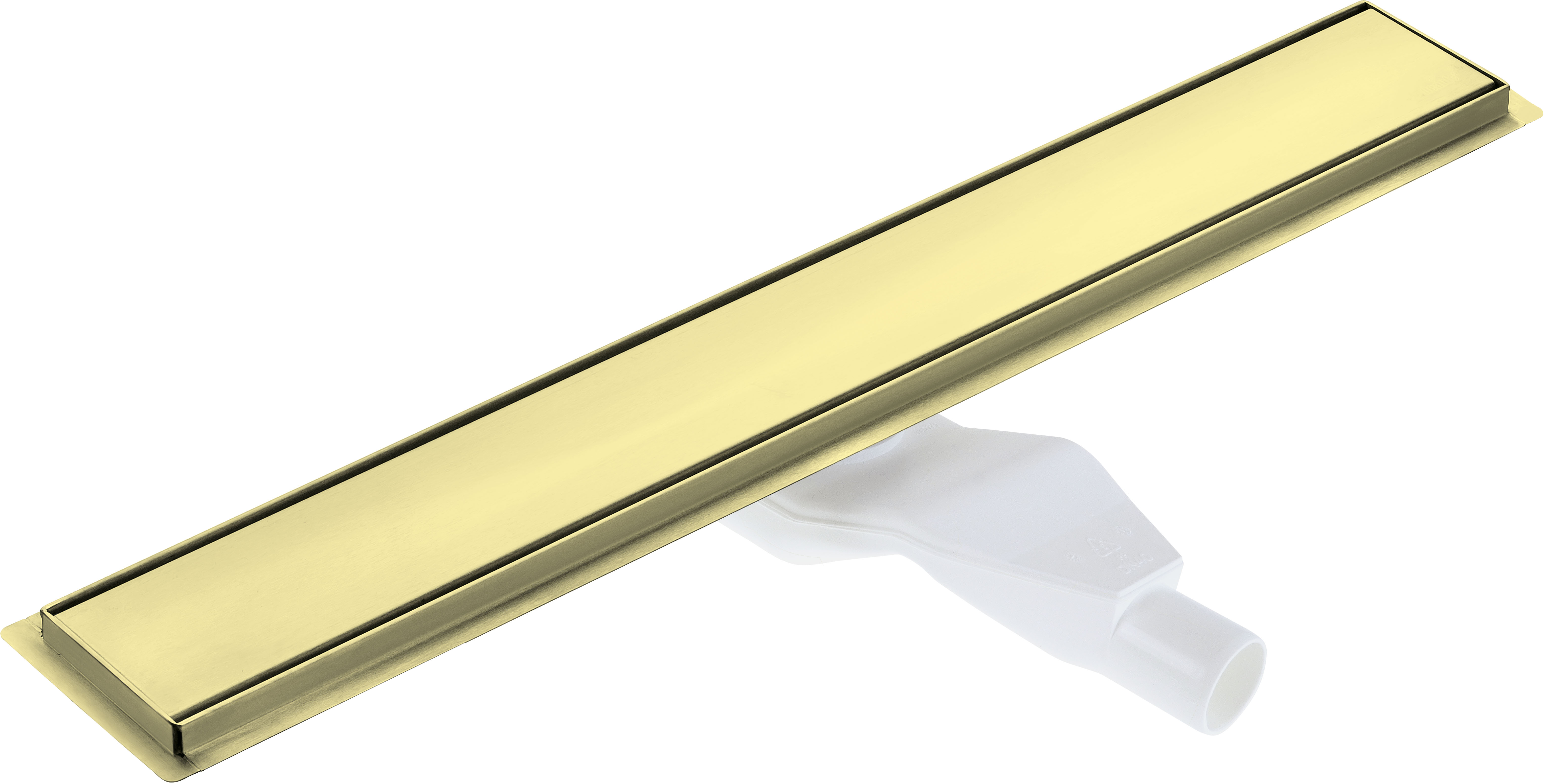 Rigola de dus reversibila, faiantabila, 80 cm, auriu periat, cu sifon inclus Deante [2]