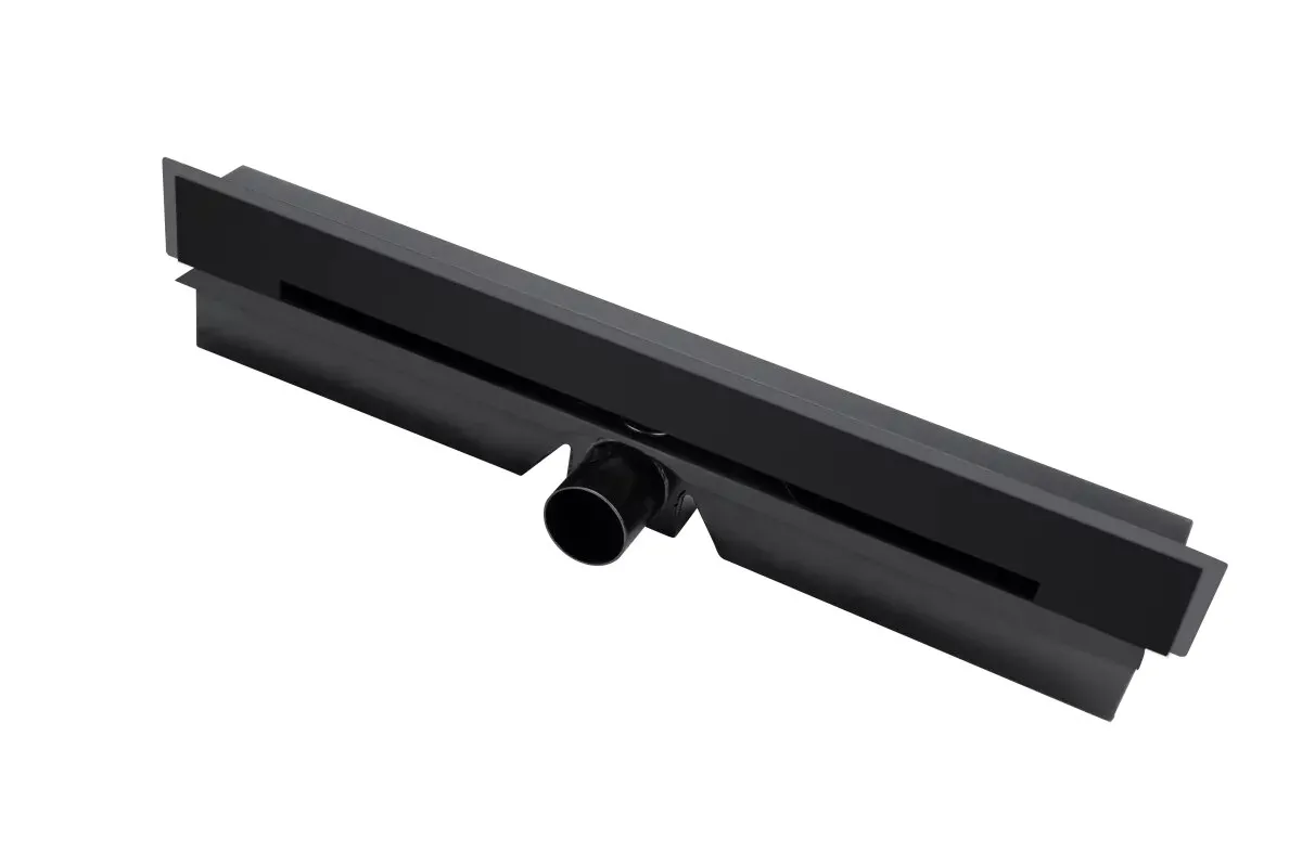 Rigola dus liniara 61 cm, negru mat, Kleome FDesign [0]