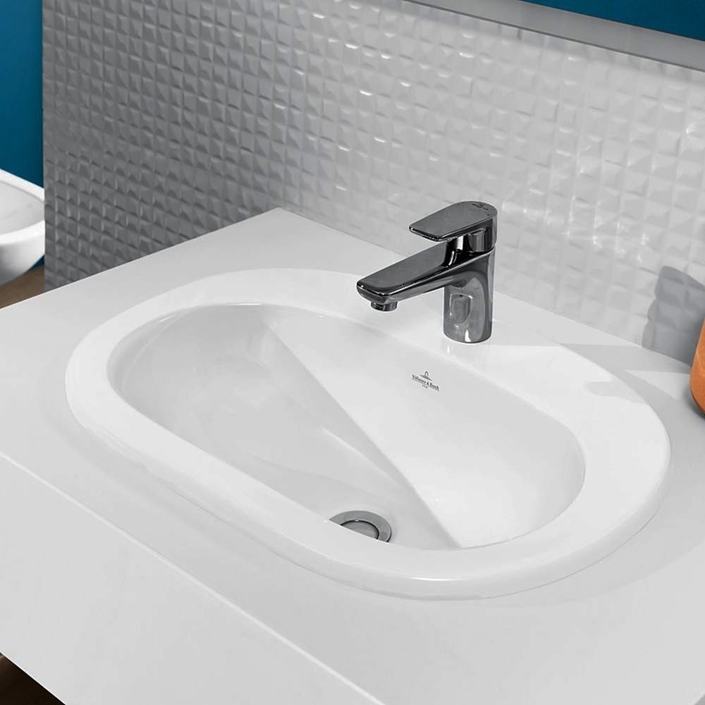Lavoar baie incastrat alb 56 cm Villeroy & Boch, Novo [3]