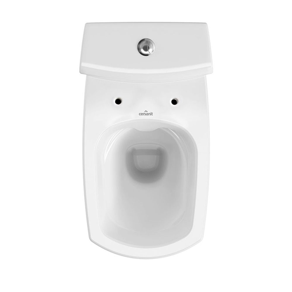 Vas wc rimless cu rezervor si capac Soft-Close si Easy Off inclus, Cersanit, Carina New [3]