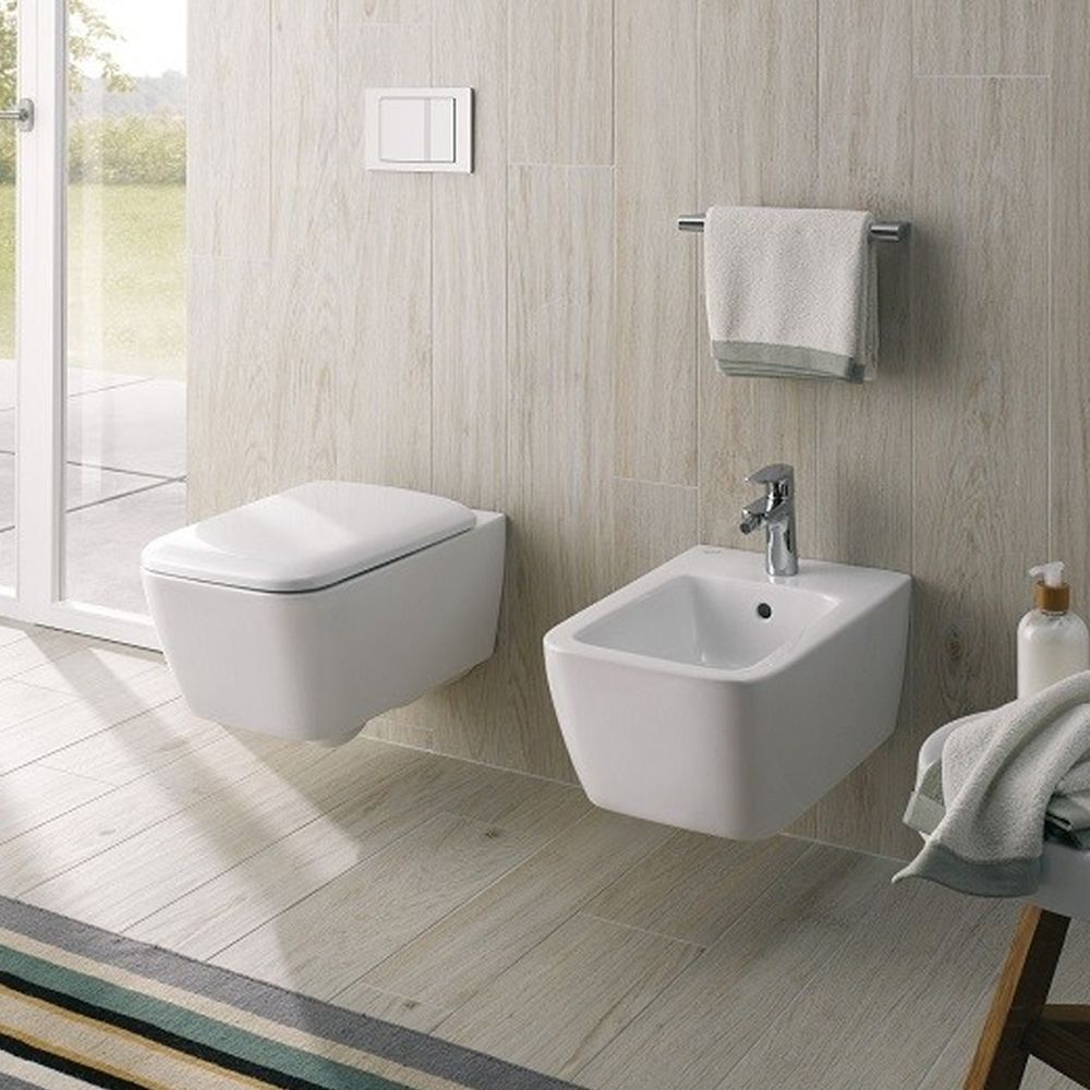 Vas wc suspendat rimless alb, dreptunghiular, Geberit iCon [3]
