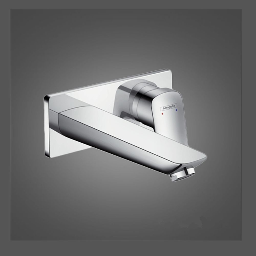 Baterie lavoar crom, cu montaj pe perete, Hansgrohe, Logis [4]