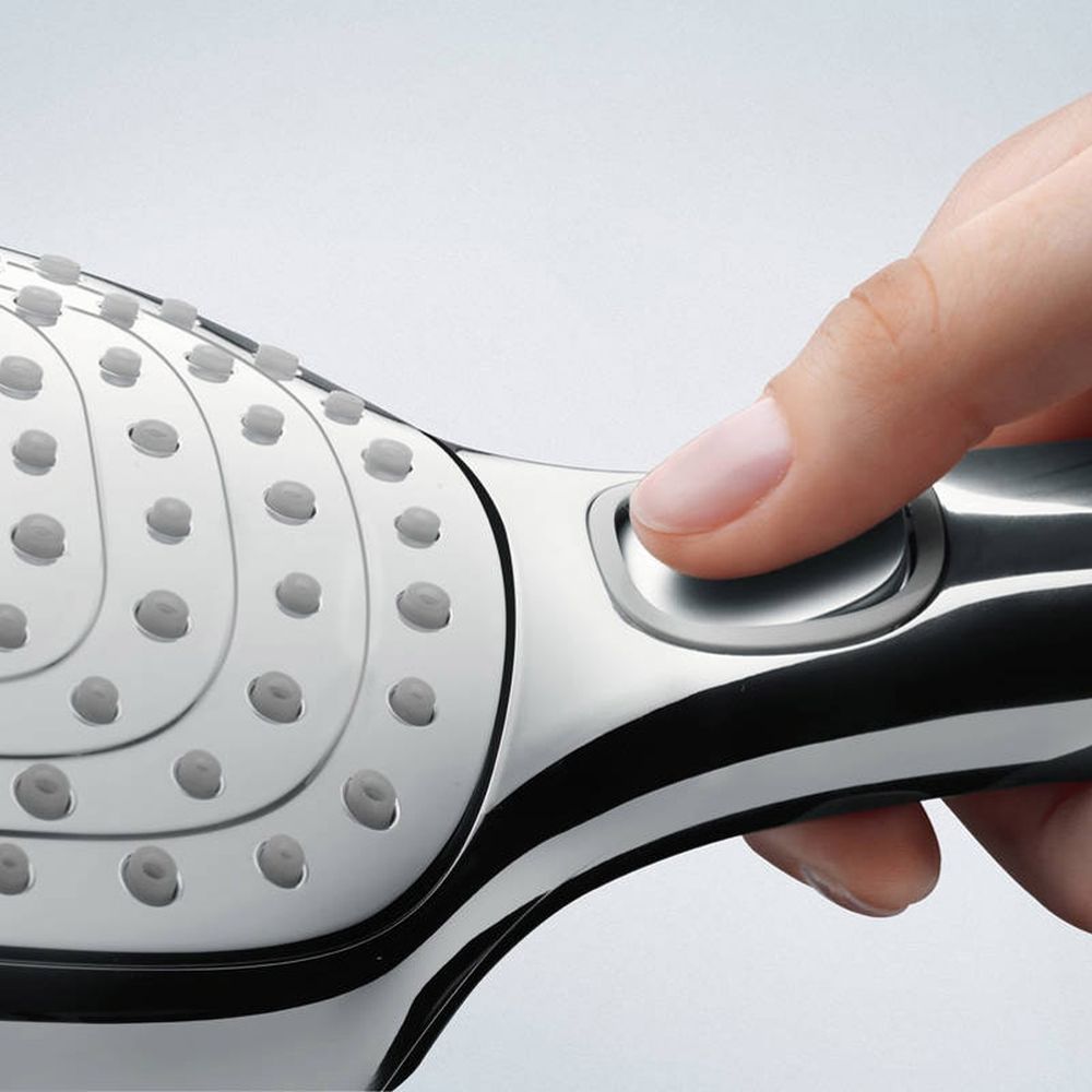 Para dus culoare crom lucios Hansgrohe, Raindance Select E 120 [2]