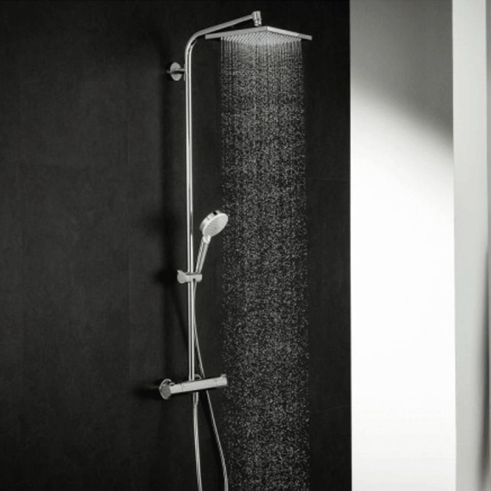 Coloana de dus cu termostat culoare crom Hansgrohe, Crometta E 240 [2]