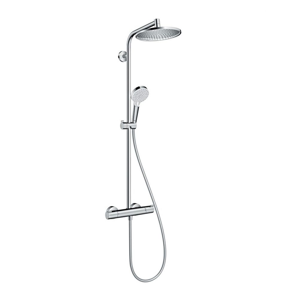 Coloana de dus cu termostat culoare crom Hansgrohe, Crometta S240