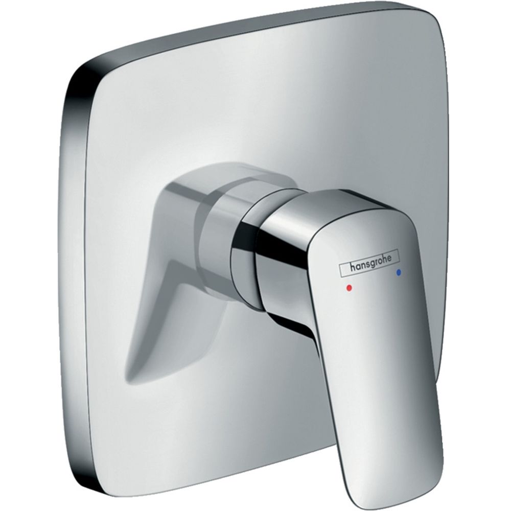 Baterie dus Hansgrohe Logis incastrata pentru corp ingropat, crom