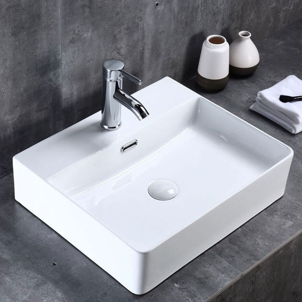 Ventil chiuveta baie alb fara preaplin si capac ceramic, Fluminia [4]
