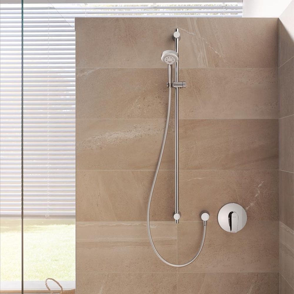 Baterie dus Kludi Pure & Solid incastrata pentru corp ingropat, crom [2]