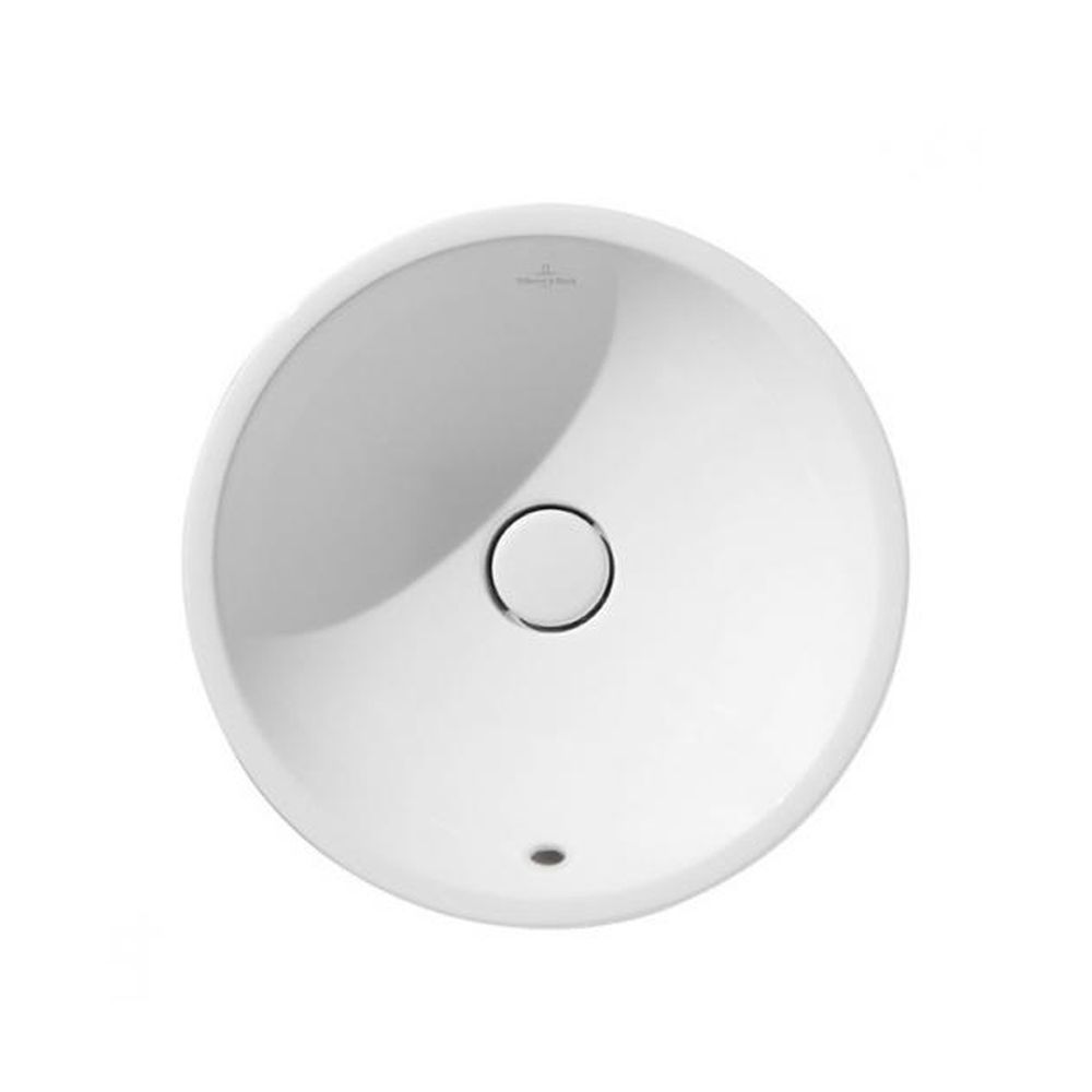 Lavoar pe blat alb lucios 43 cm, rotund, Villeroy & Boch, Loop & Friends [2]