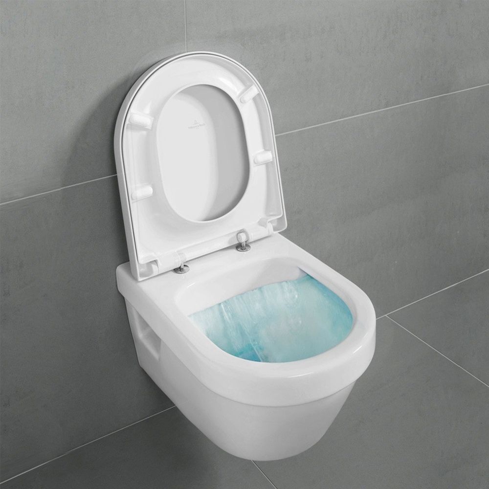 Set vas wc suspendat rimless Villeroy&Boch Architectura cu capac soft close, direct flush [3]