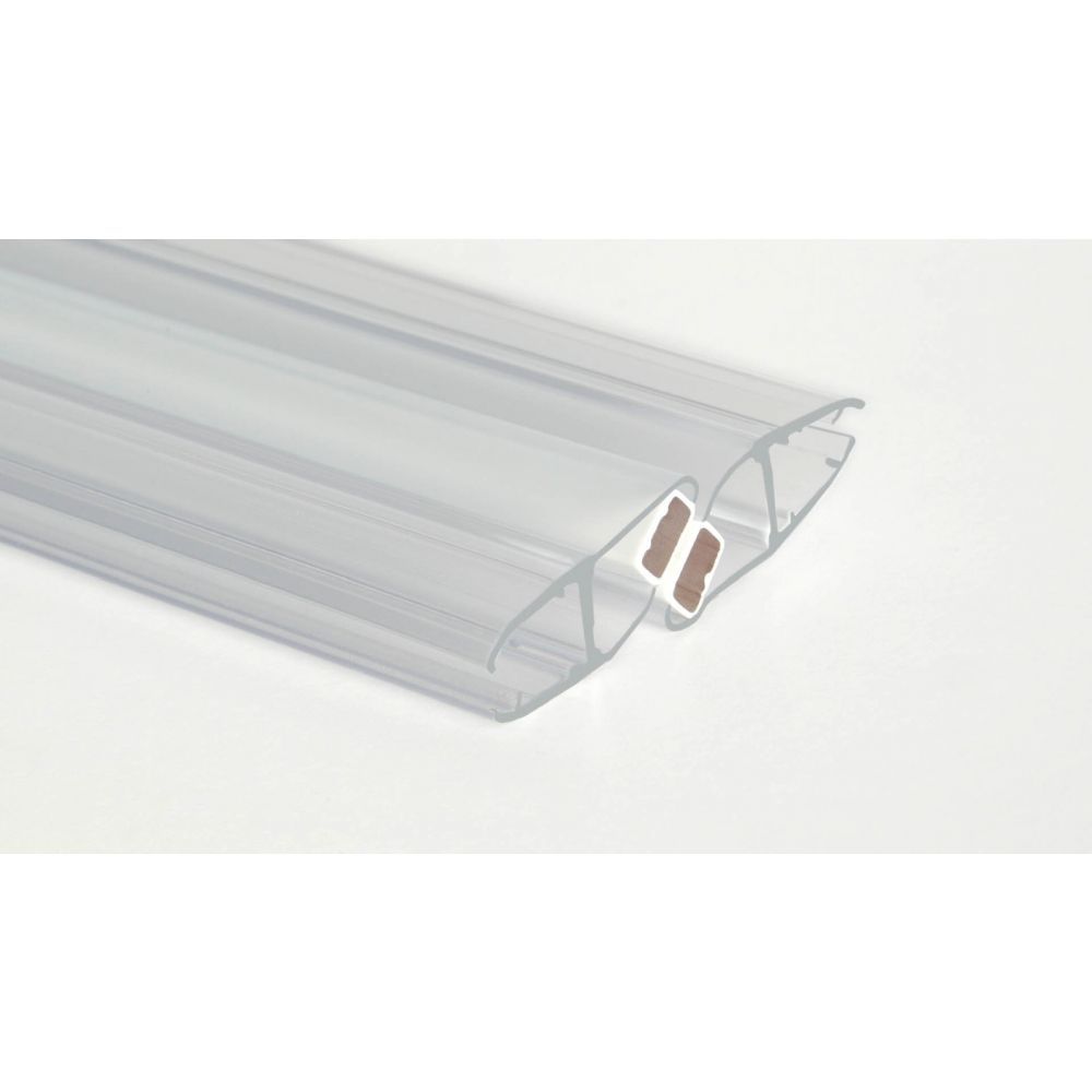 Garnitura magnetica pentru cabine de dus Deante Kerria Plus, 196 cm, transparent