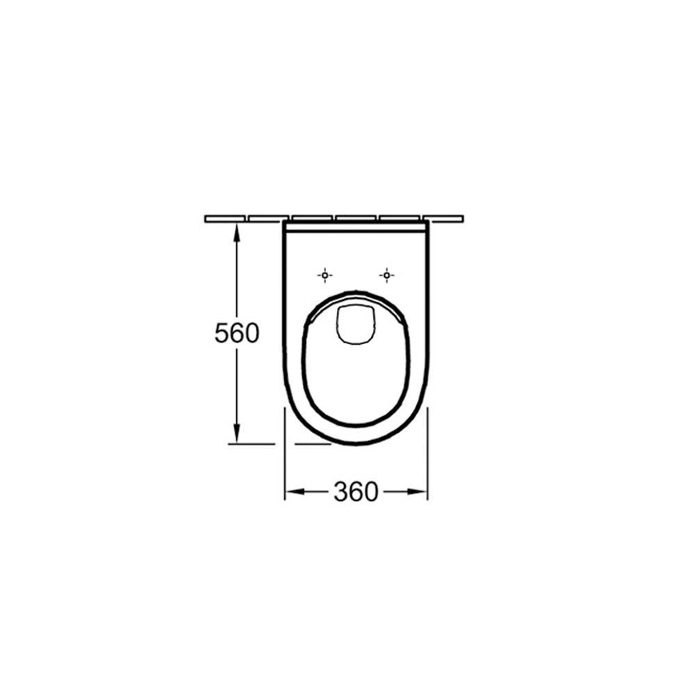 Set vas Wc suspendat rimless cu capac soft close si bideu Villeroy & Boch, Novo [4]