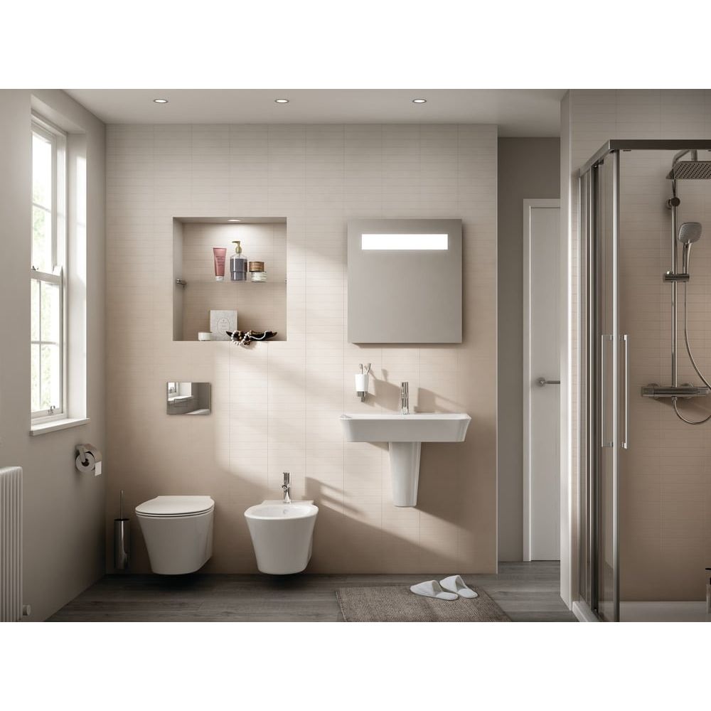 Vas wc suspendat Ideal Standard Connect Air AquaBlade alb lucios cu capac soft close inclus [4]