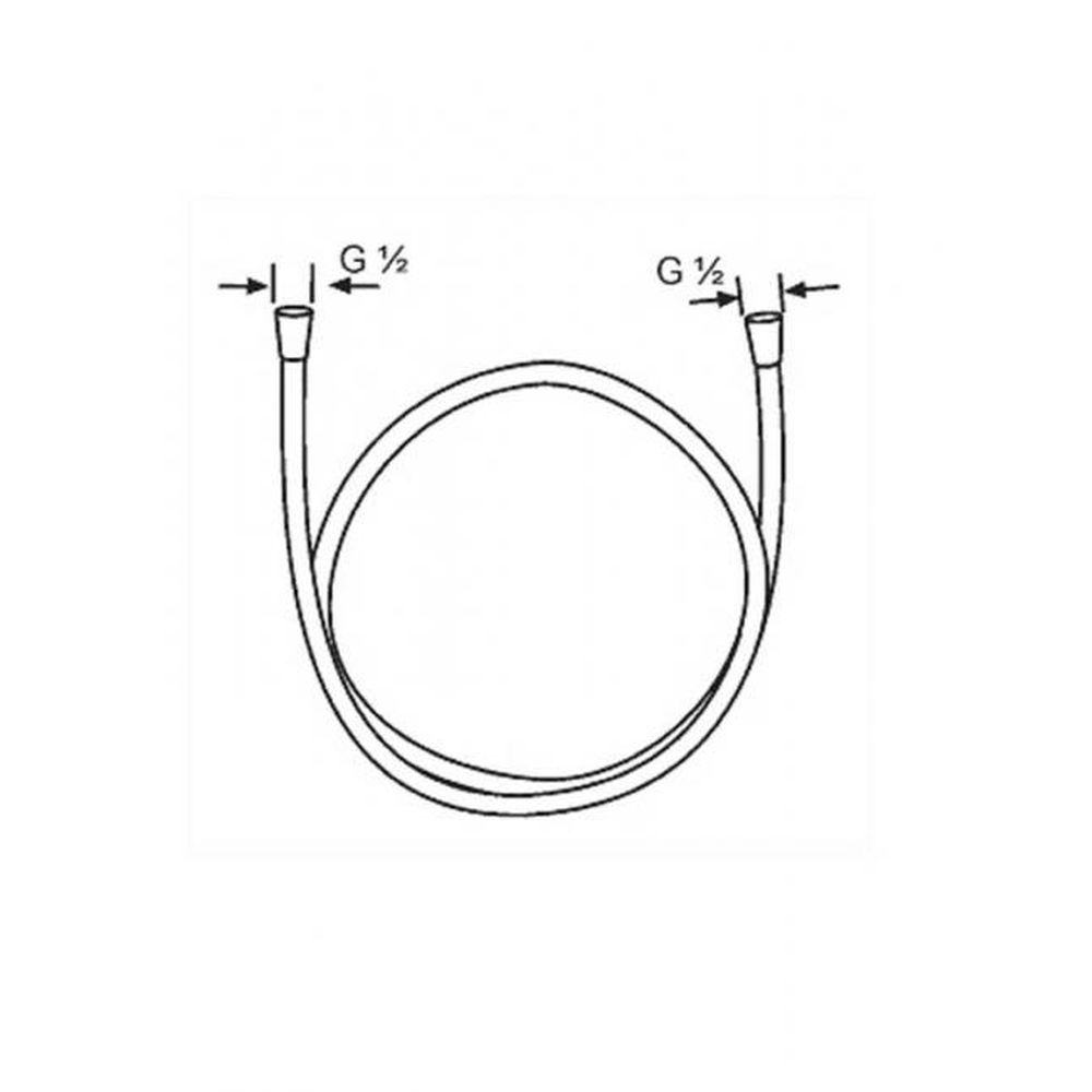 Furtun dus culoare crom 200 cm Kludi, Logoflex [2]