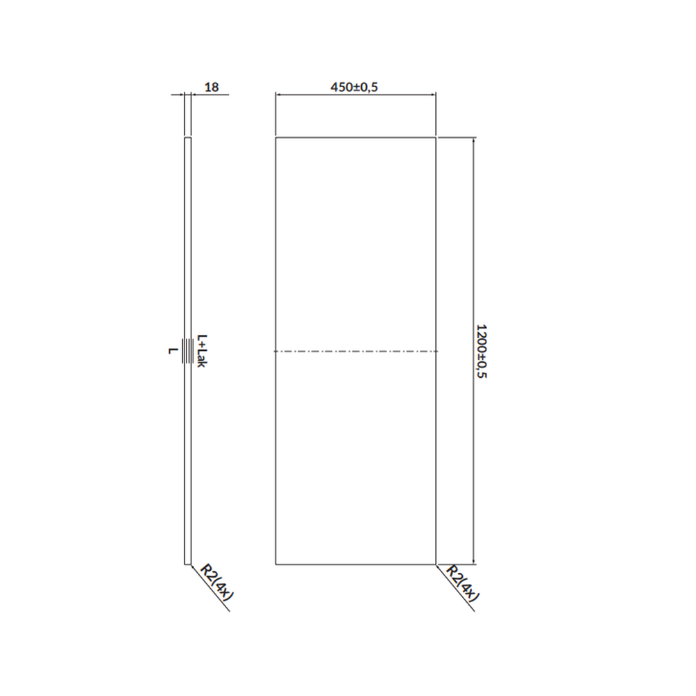 Blat pentru mobilier baie Cersanit Larga 120 cm, negru marmura [2]