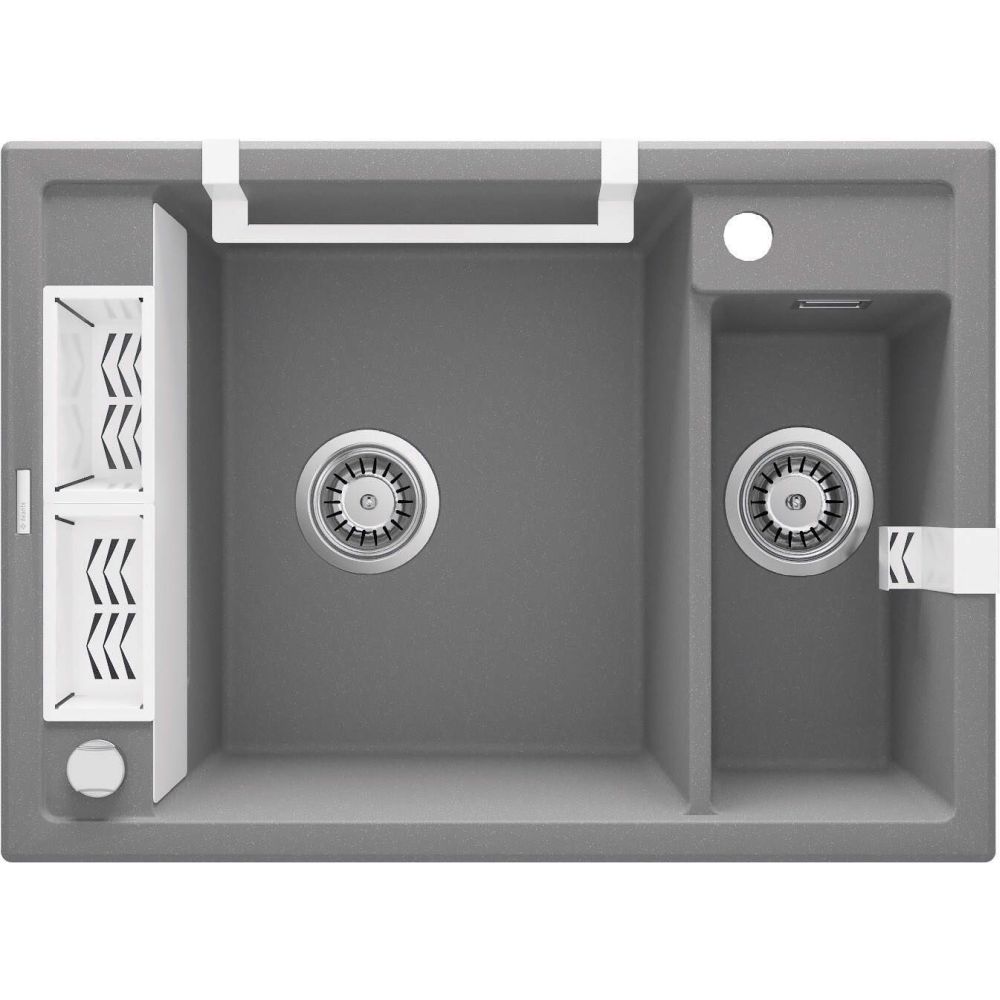 Accesorii albe pentru chiuveta de bucatarie Deante, Magnetic [2]