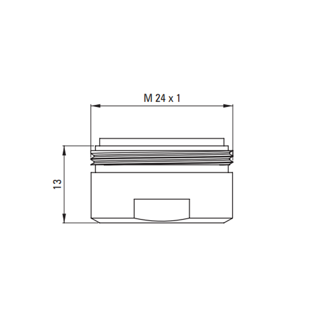 Aerator de apa M24 Deante pentru baterie chiuveta, crom [2]