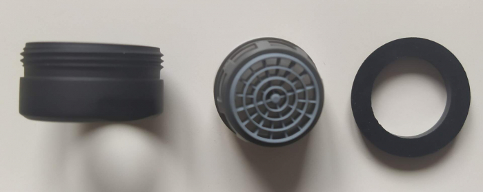 Aerator de apa M22, premium, crom, pentru baterie chiuveta, Deante [2]