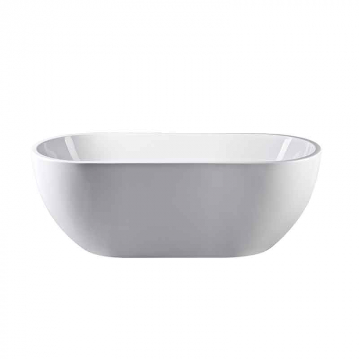 Cadă freestanding 180 cm cu instalație completă, alb lucios, Florida Aura [2]