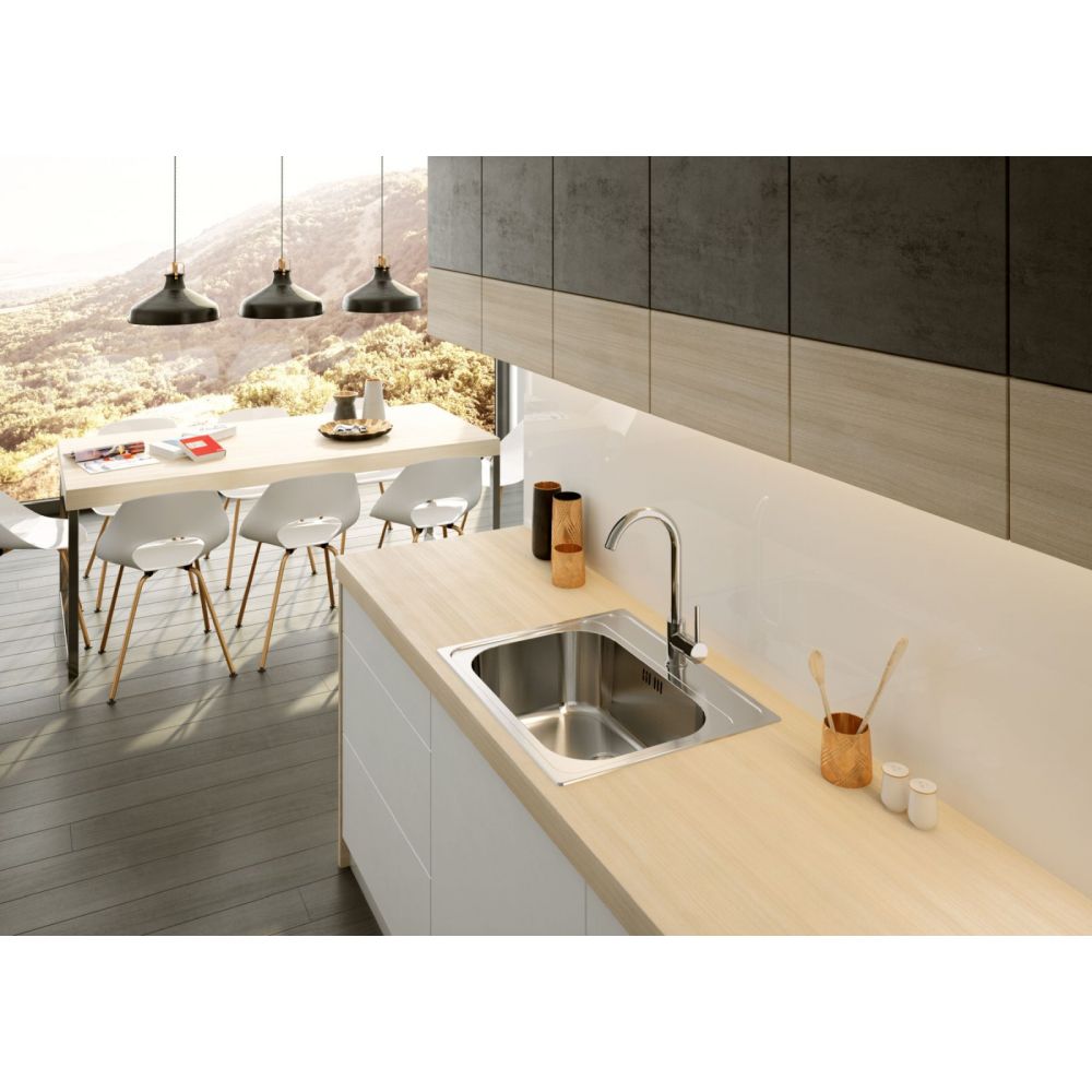 Chiuveta bucatarie inox crom leinen Deante Soul 103 [2]