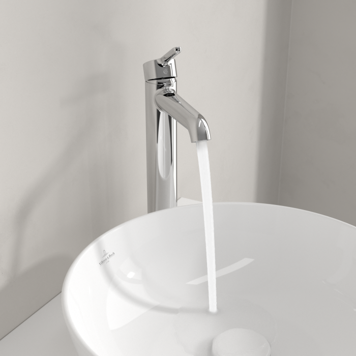 Baterie baie pentru lavoar cu ventil click-clack, crom, Villeroy&Boch Skyla [5]