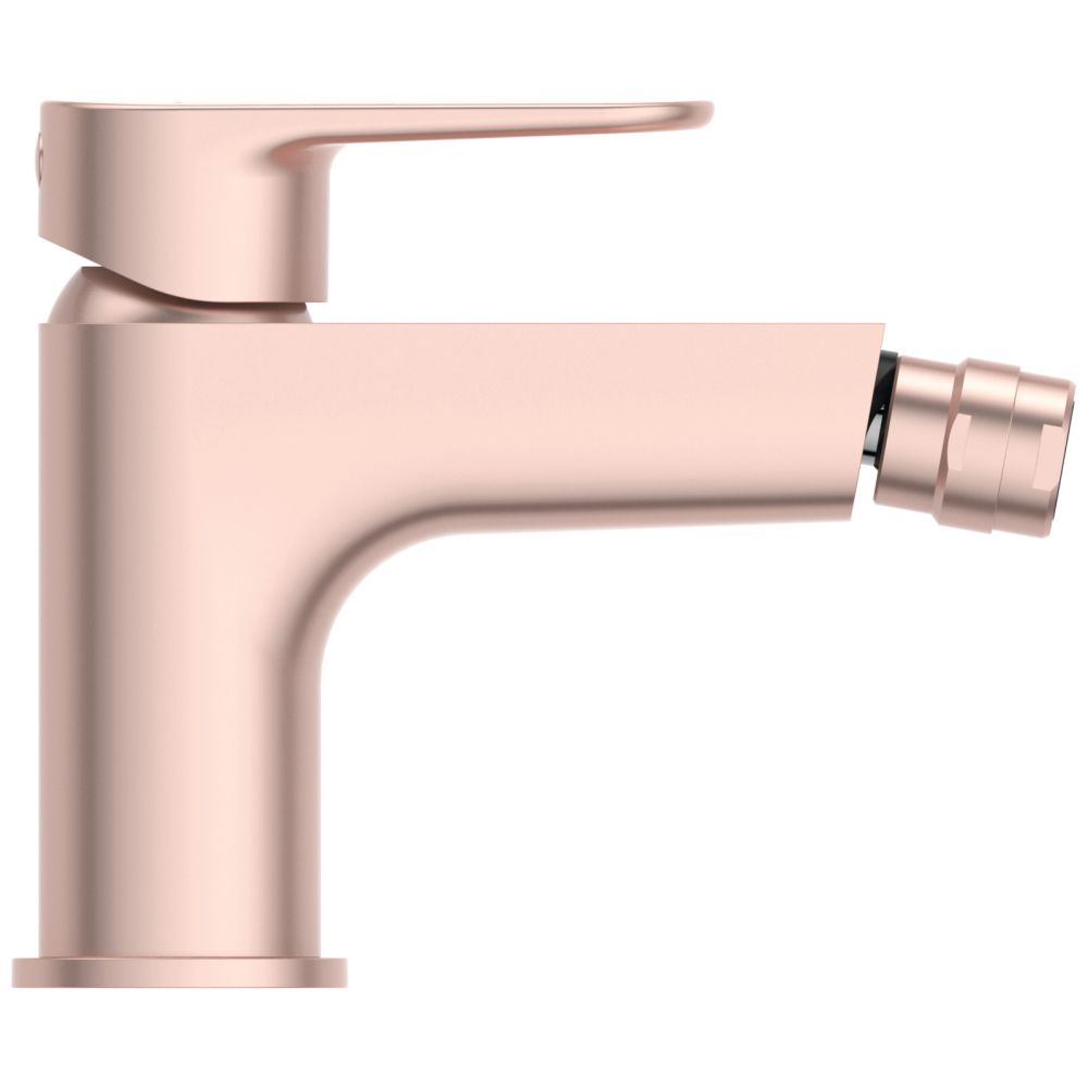 Baterie bideu Ideal Standard Cerafine O rose mat cu ventil click-clack inclus [2]