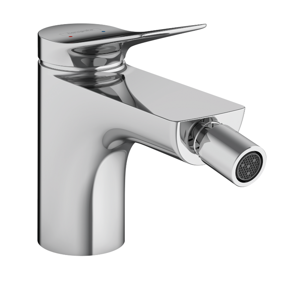 Baterie bideu culoare crom cu ventil inclus Hansgrohe Vivenis 75200000