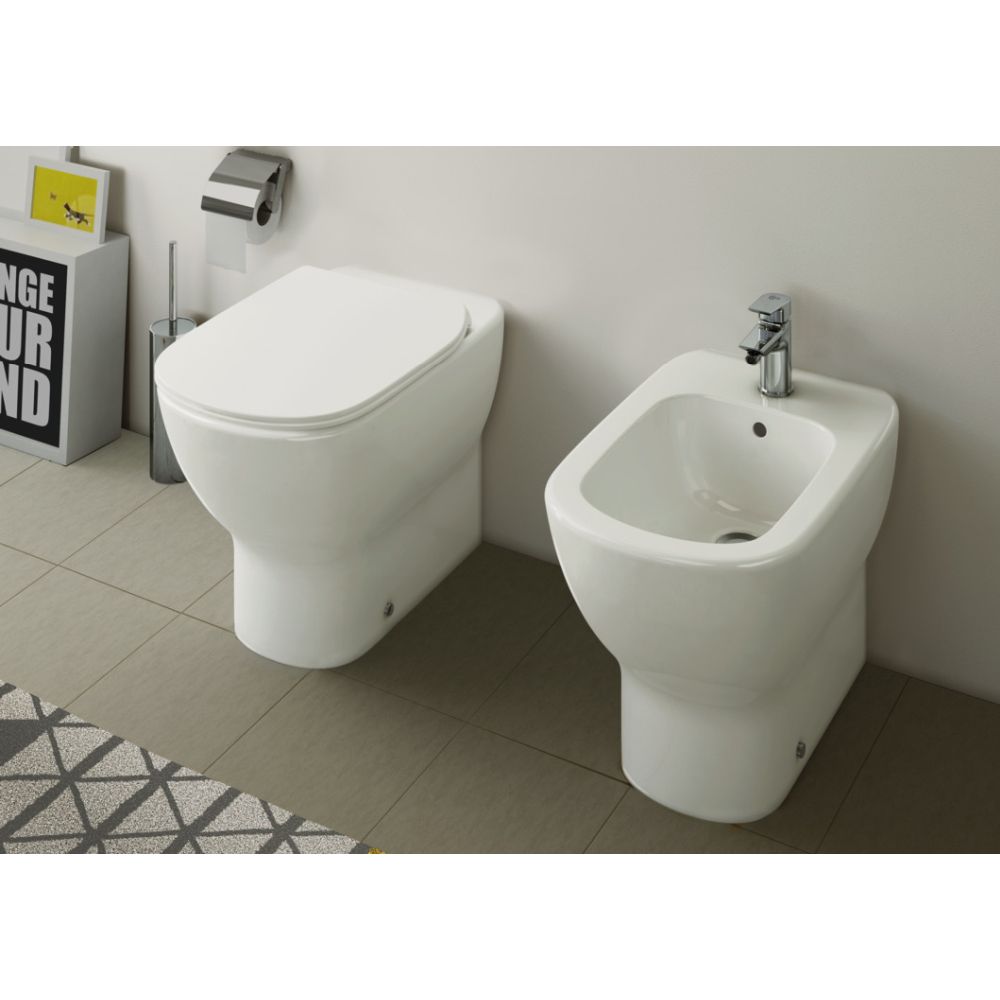 Baterie bideu Ideal Standard Tesi crom lucios cu ventil inclus [2]