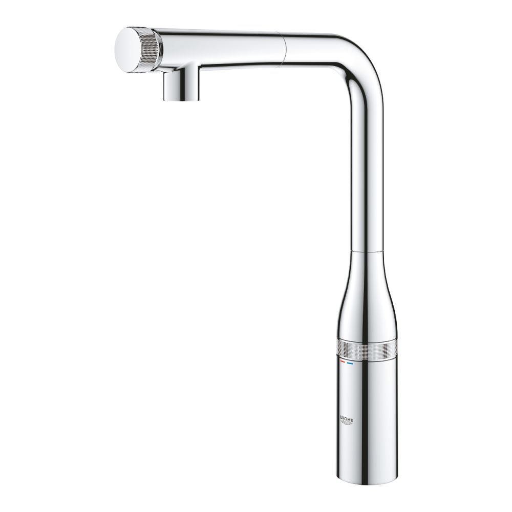 Baterie chiuveta bucatarie cu dus extractibil crom Grohe Essence SmartControl [3]