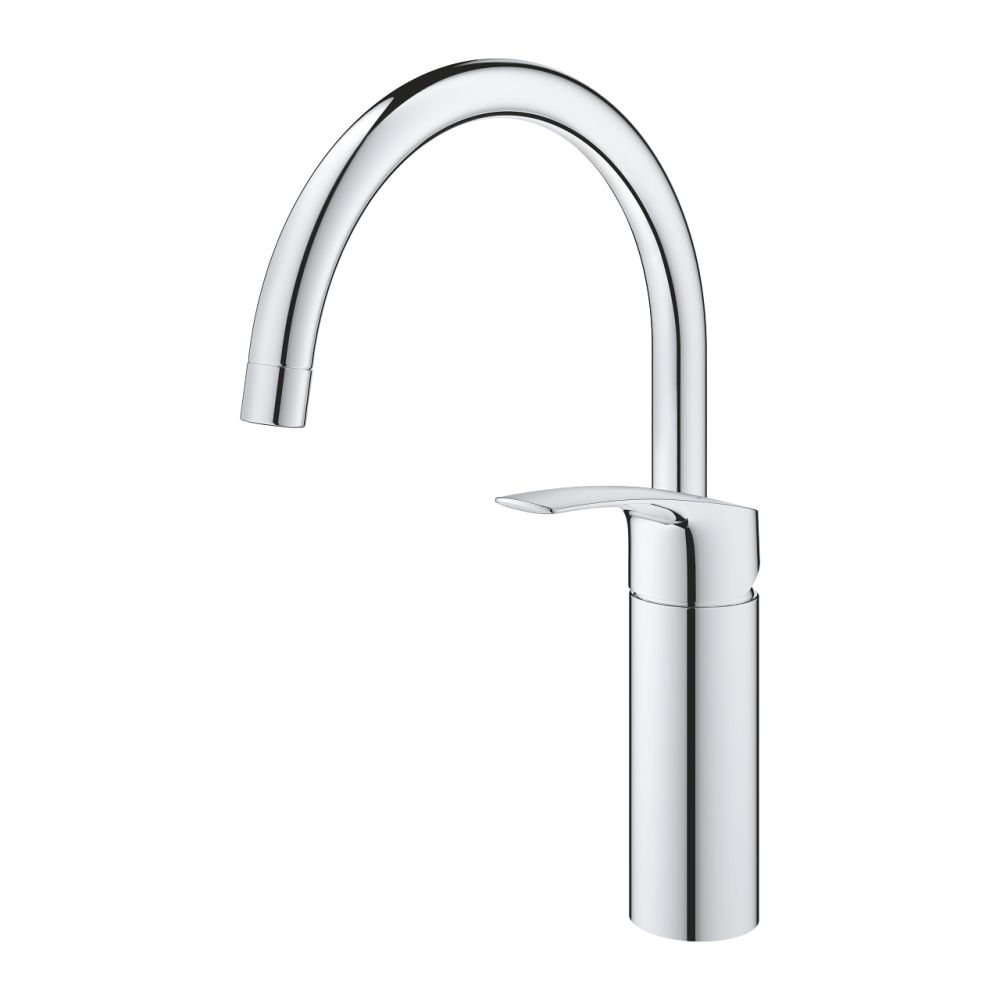Baterie chiuveta bucatarie cu pipa pivotanta crom Grohe Eurosmart [3]