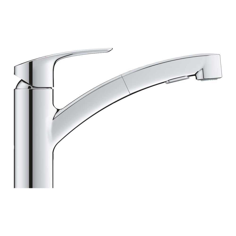 Baterie chiuveta bucatarie cu dus extractibil crom Grohe Eurosmart New [2]