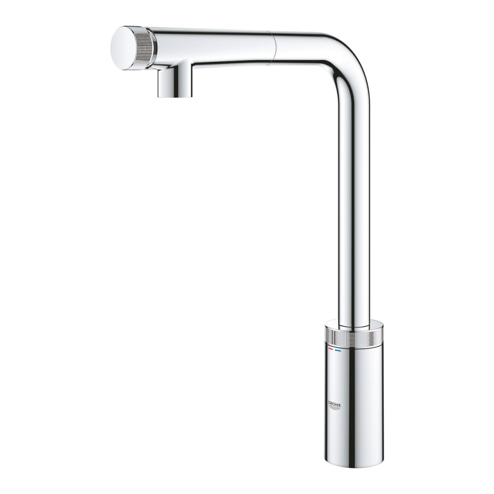 Baterie chiuveta bucatarie cu dus extractibil crom Grohe Minta SmartControl [3]