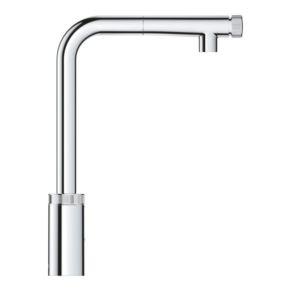 Baterie chiuveta bucatarie cu dus extractibil crom Grohe Minta SmartControl [2]