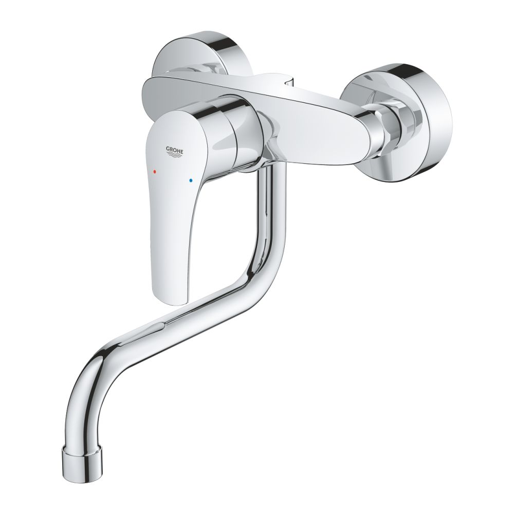 Baterie chiuveta bucatarie crom Grohe Eurosmart New [3]