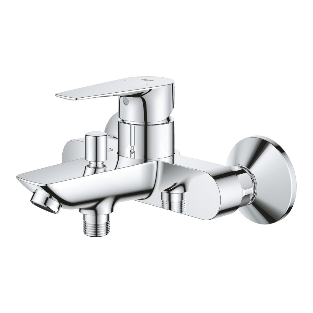 Baterie cada culoare crom Grohe BauEdge New [4]