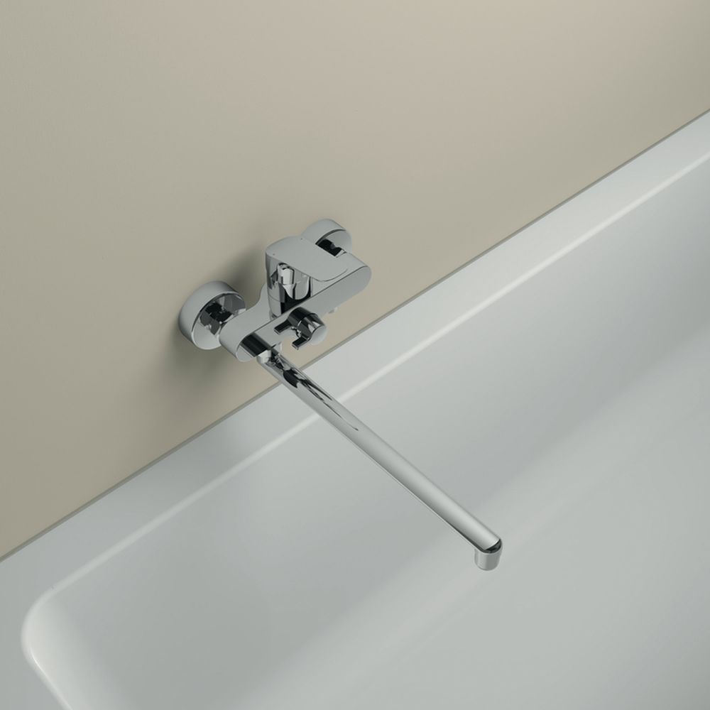 Baterie cada sau dus Ideal Standard Ceraflex crom lucios cu pipa lunga [5]