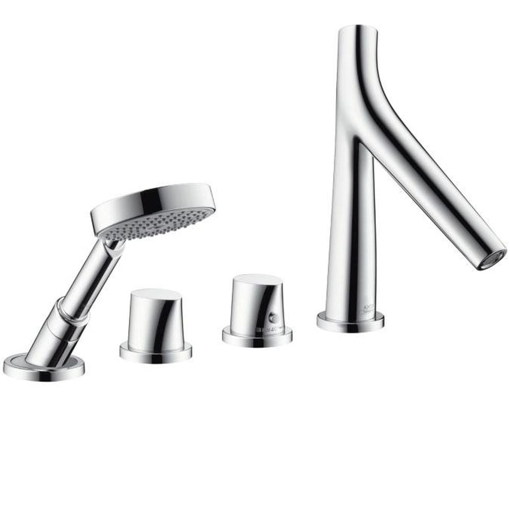 Baterie cada crom cu 4 orificii Hansgrohe Axor Starck Organic