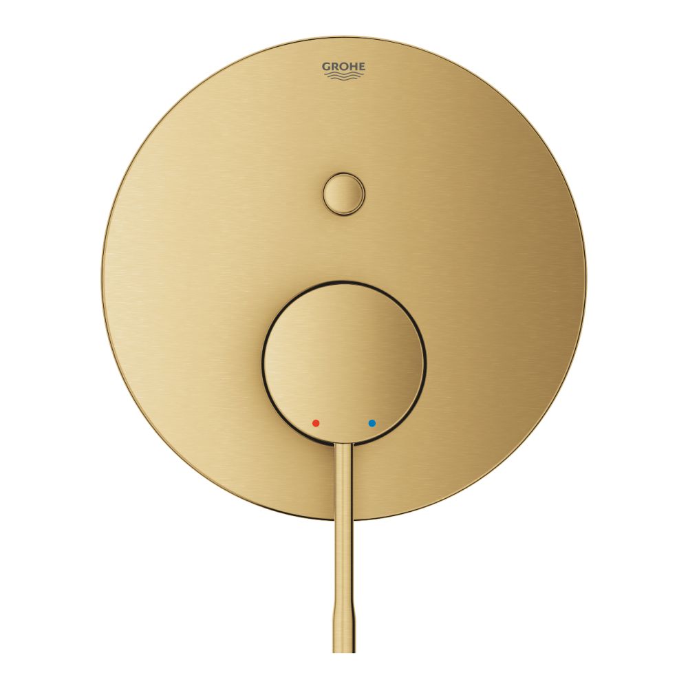 Baterie cada-dus incastrata Grohe Essence pentru corp ingropat auriu periat Cool Sunrise [2]