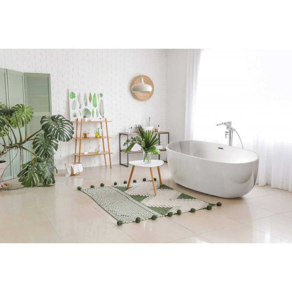 Baterie cada freestanding culoare crom lucios Deante Alpinia [6]