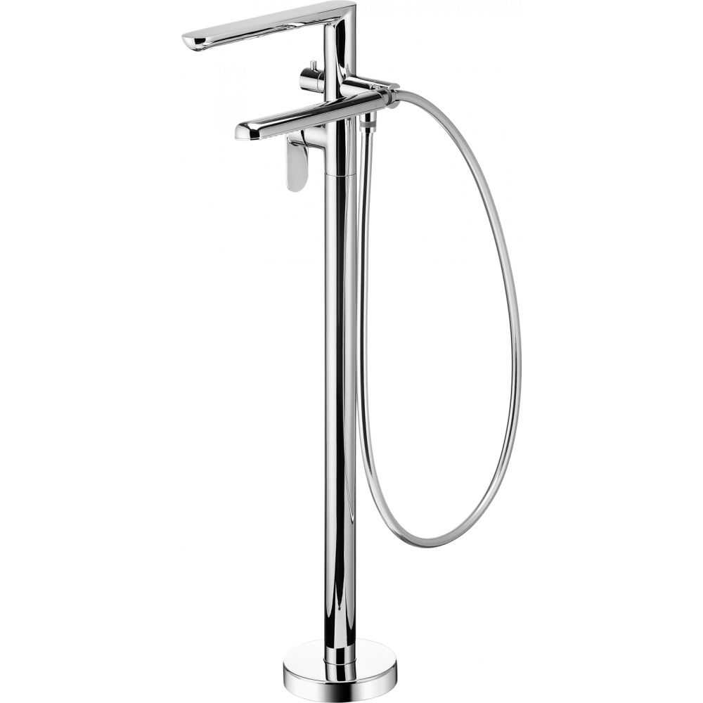 Baterie cada freestanding culoare crom lucios Deante Alpinia [4]
