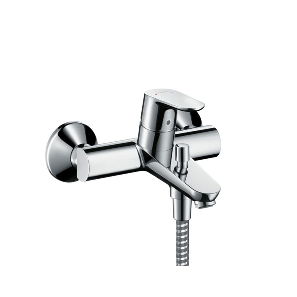 Baterie cada sau dus culoare crom Hansgrohe, Focus E2