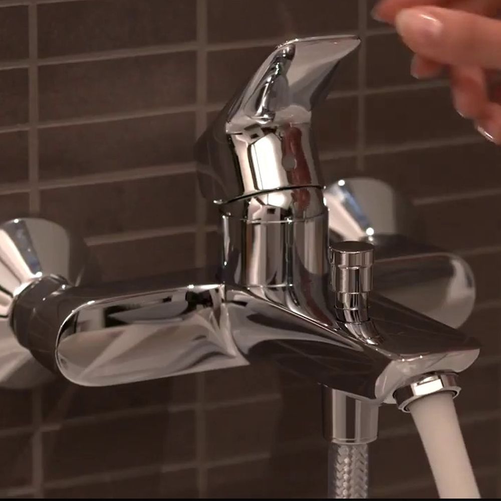 Baterie cada sau dus culoare crom Hansgrohe, Logis [4]