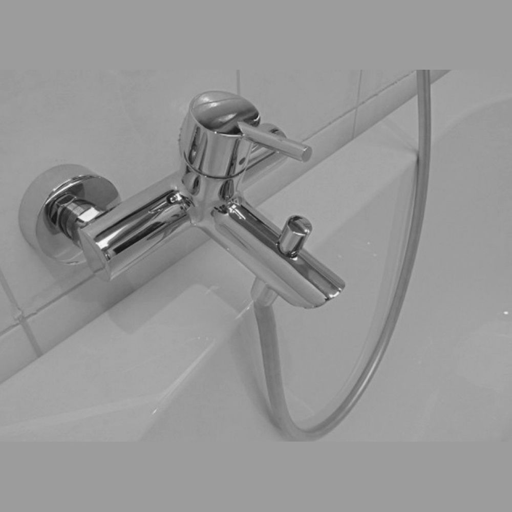 Baterie cada sau dus culoare crom Hansgrohe, Talis S [4]