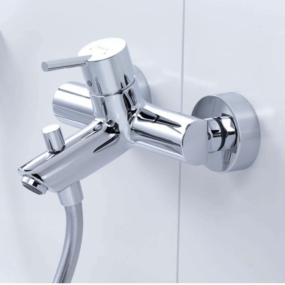 Baterie cada sau dus culoare crom Hansgrohe, Talis S [2]