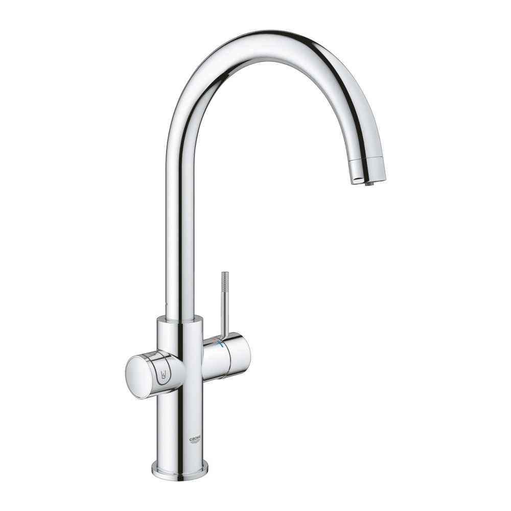 Baterie chiuveta bucatarie Grohe Blue Home crom pipa tip C si Starter Kit [2]