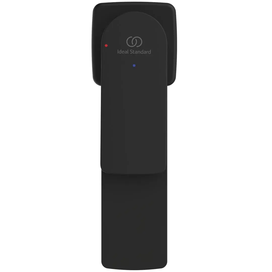 Baterie cu monatre pe lavoar 154 mm, negru mat, cu ventil inclus, Ideal Standard Ceralife C [2]
