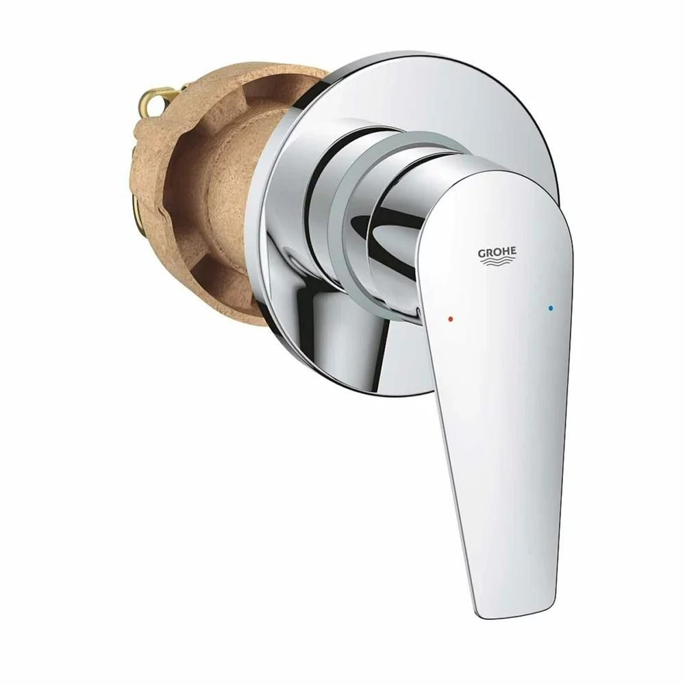 Baterie dus incastrata crom, corp incastrat inclus, Grohe BauEdge 2