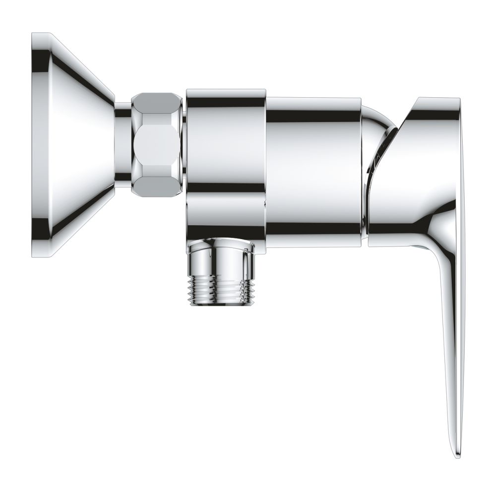 Baterie dus culoare crom Grohe BauEdge New [2]